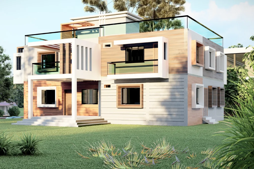 Soluții PVC pentru clădire mixtă